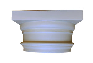 Sub-Doric Column Cap 8"