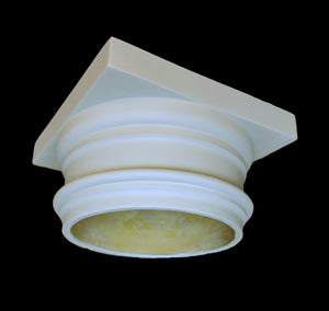 Sub-Doric Column Cap 8"