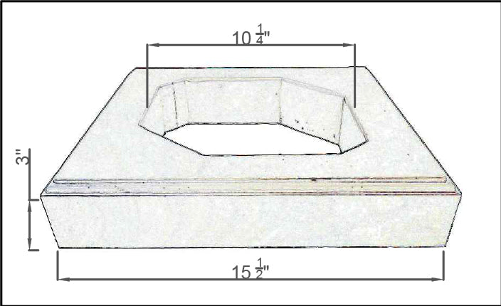 Square Base for 10