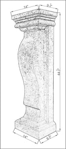 Leg Corbel-700 Cast stone Good for Interior