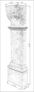 Leg Corbel-760 Cast stone Good for Interior
