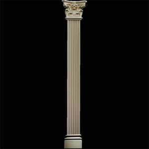Flat Fluted Pilaster 101